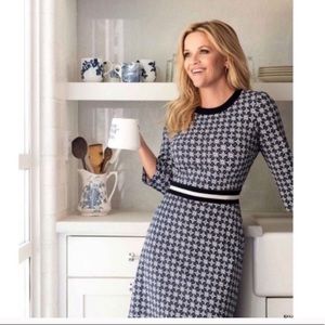 Draper James honeycomb floral dress